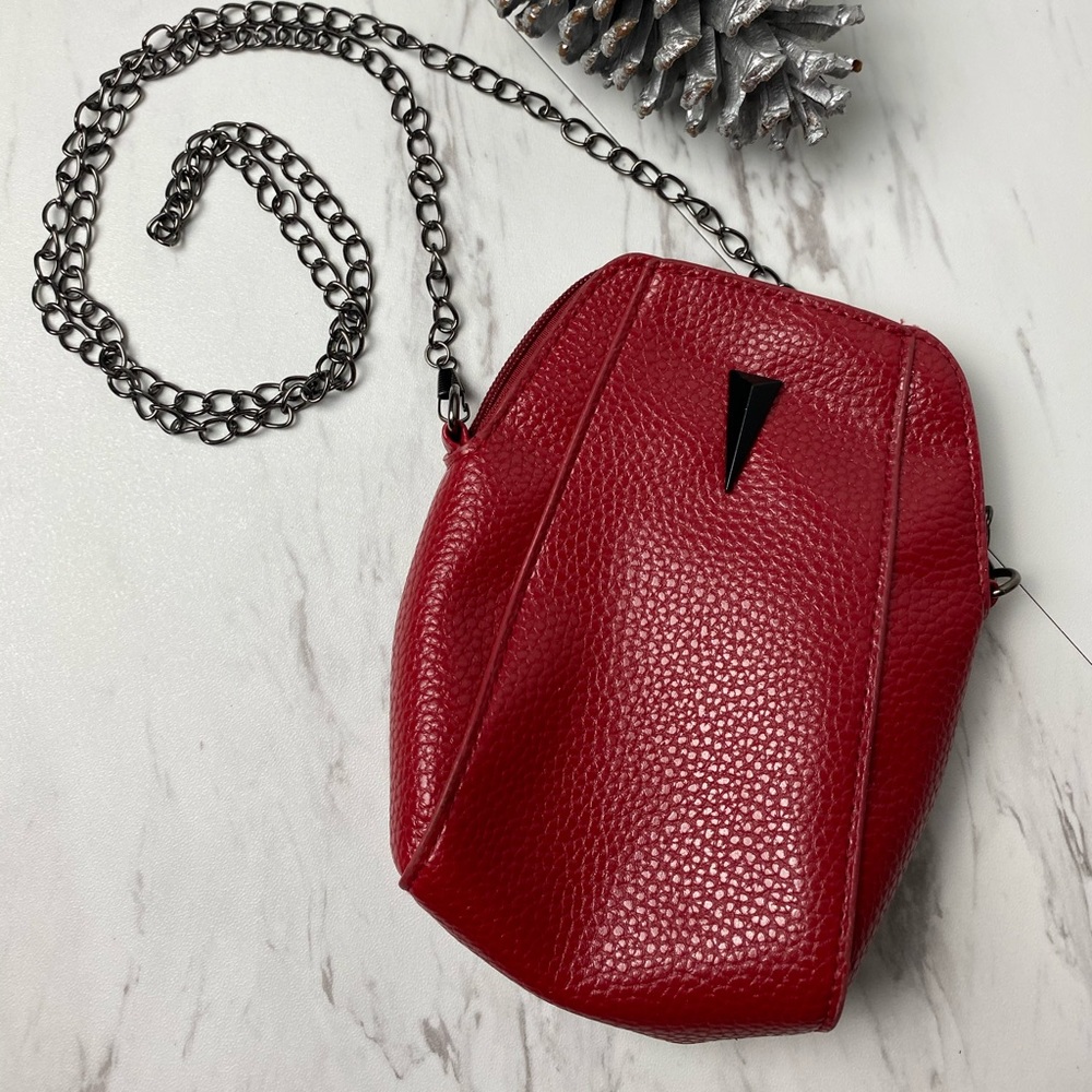 Dark Red Crossbody Feng Shei Aries Leo Sagittarius